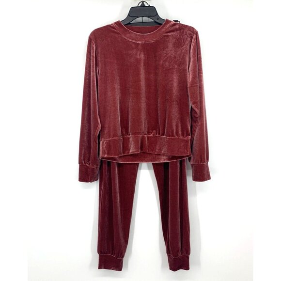 Modcloth Sweatshirt Joggers Velour Touch & Go Set - Picture 1 of 14